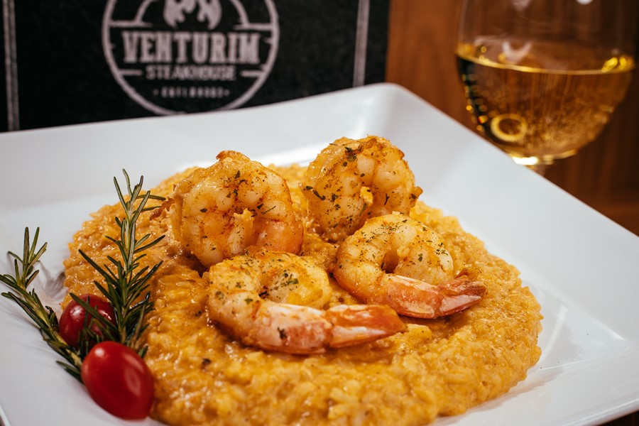 Risoto de Camarão