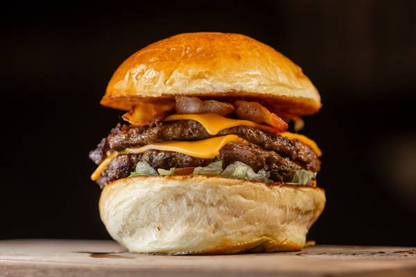 Double Cheeseburger 250gr (Angus, Cordeiro ou Picanha)
