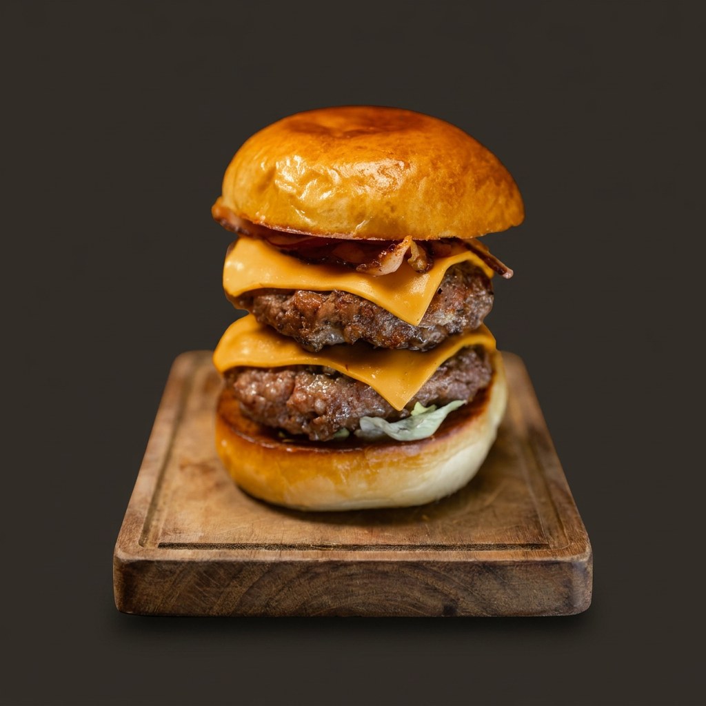 Double Cheeseburger 360g (Costela ou Classic)