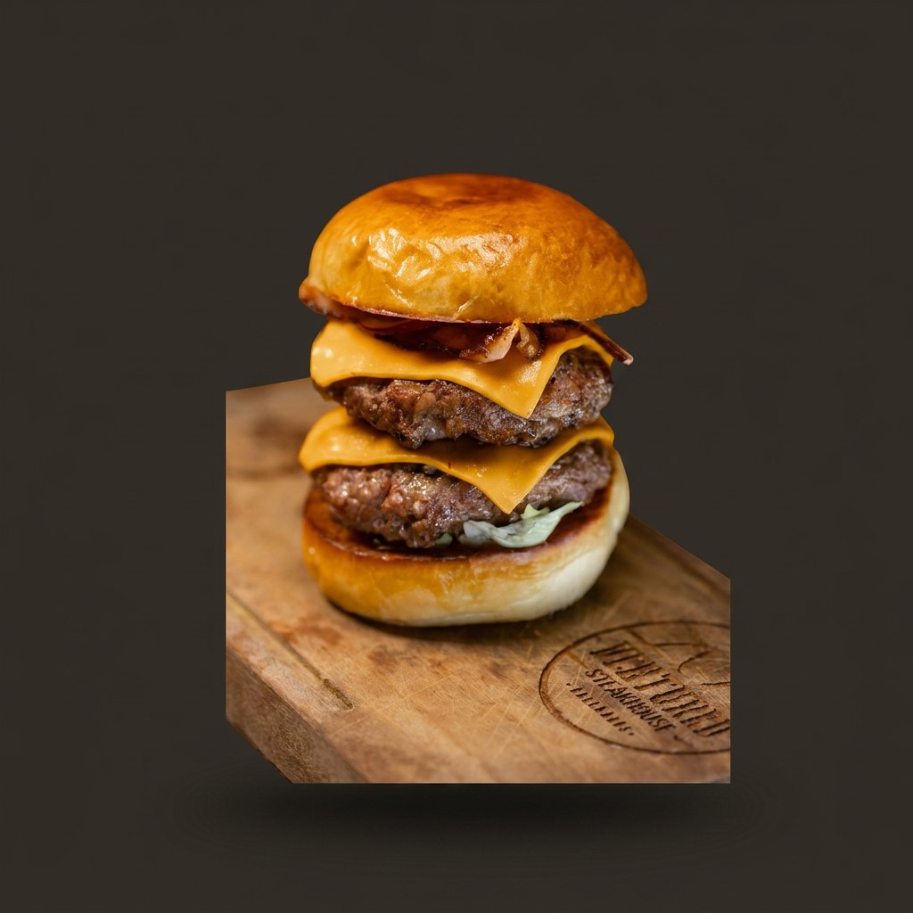 Double Cheeseburger 360g (Costela ou Classic)